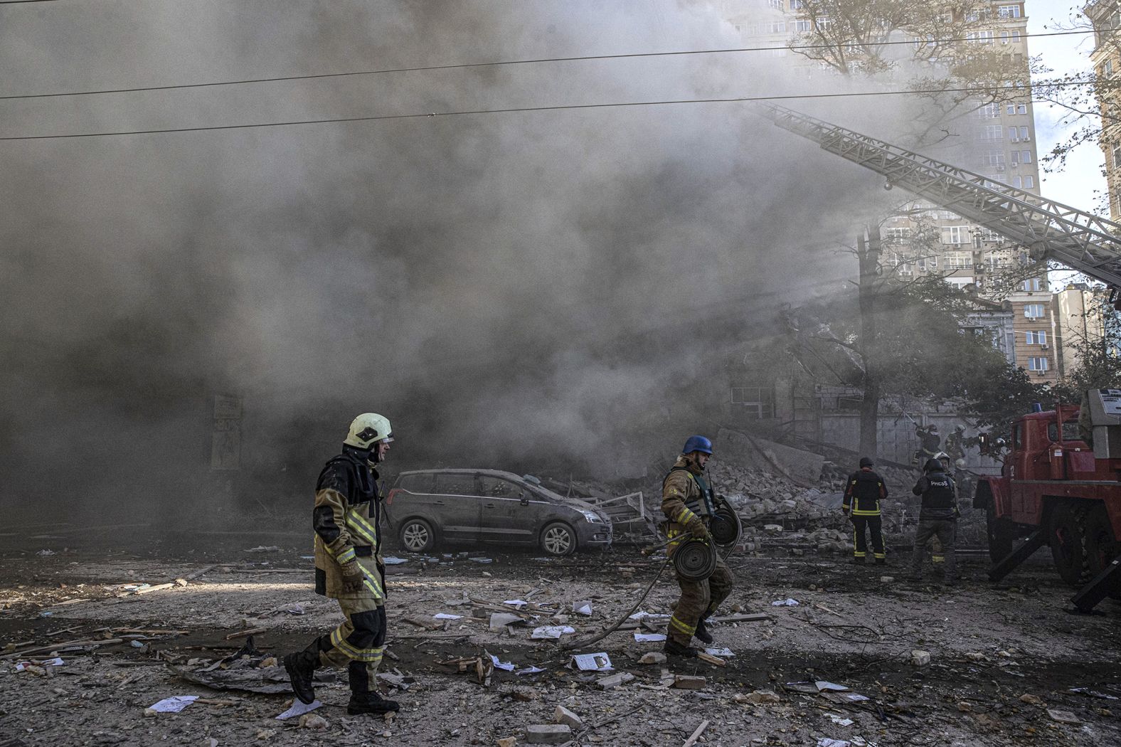 Eight people are killed in Russian attack on Ukraine’s port city Odessa