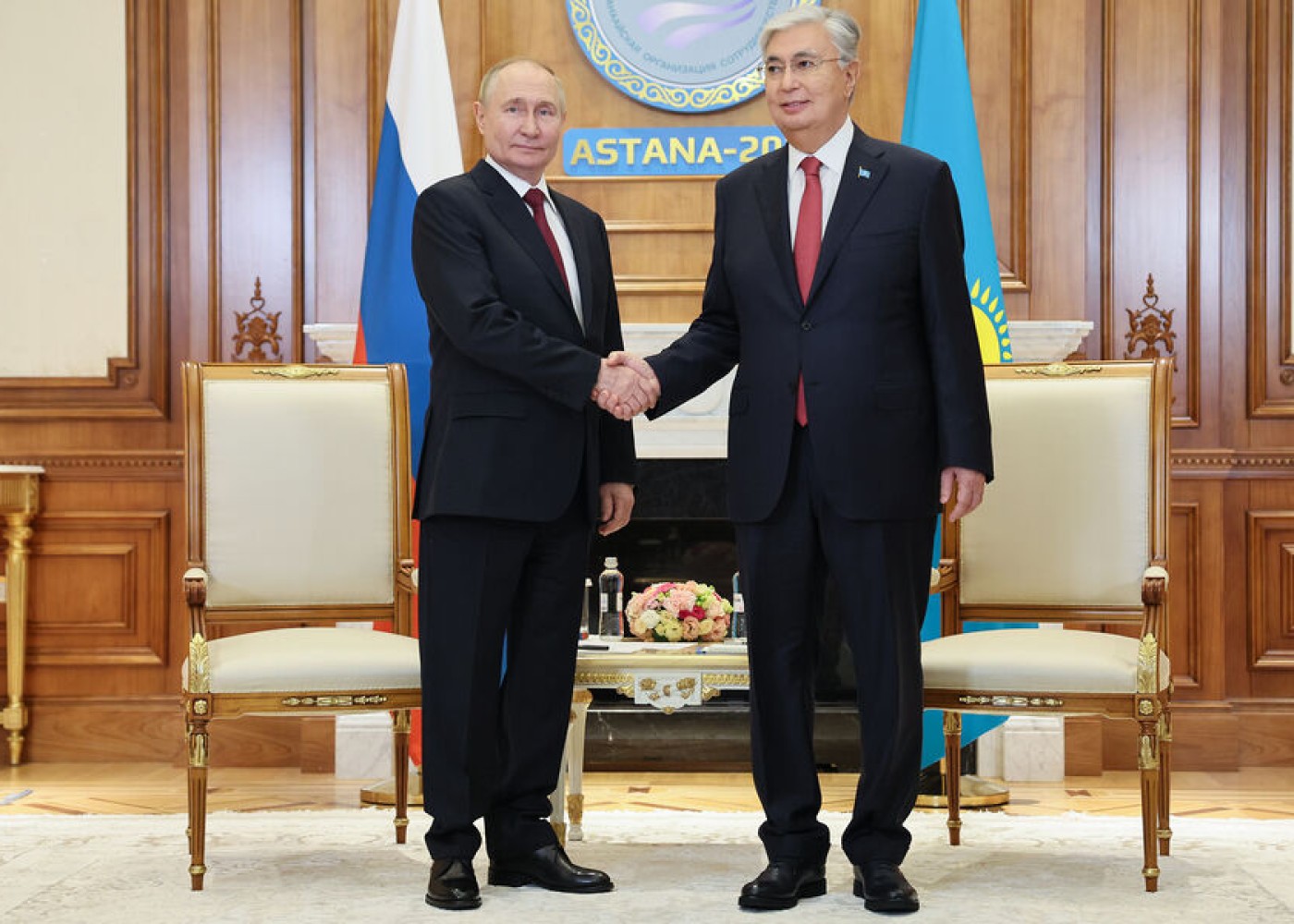 Putin seeks to boost ties in two-day visit to Kazakhstan