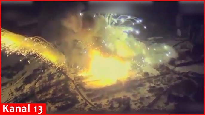 Russian thermobaric munitions depot destroyed in eastern Ukraine