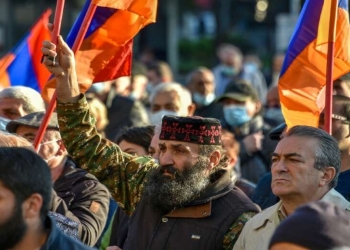 Armenian protesters demand prime minister’s dismissal after Karabakh peace deal