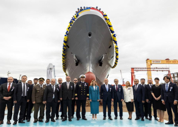 Ukraine’s second corvette launched in Turkey