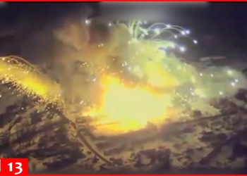 Russian thermobaric munitions depot destroyed in eastern Ukraine