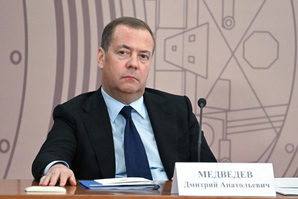 Former Russian president warns NATO over “no-fly zone”
