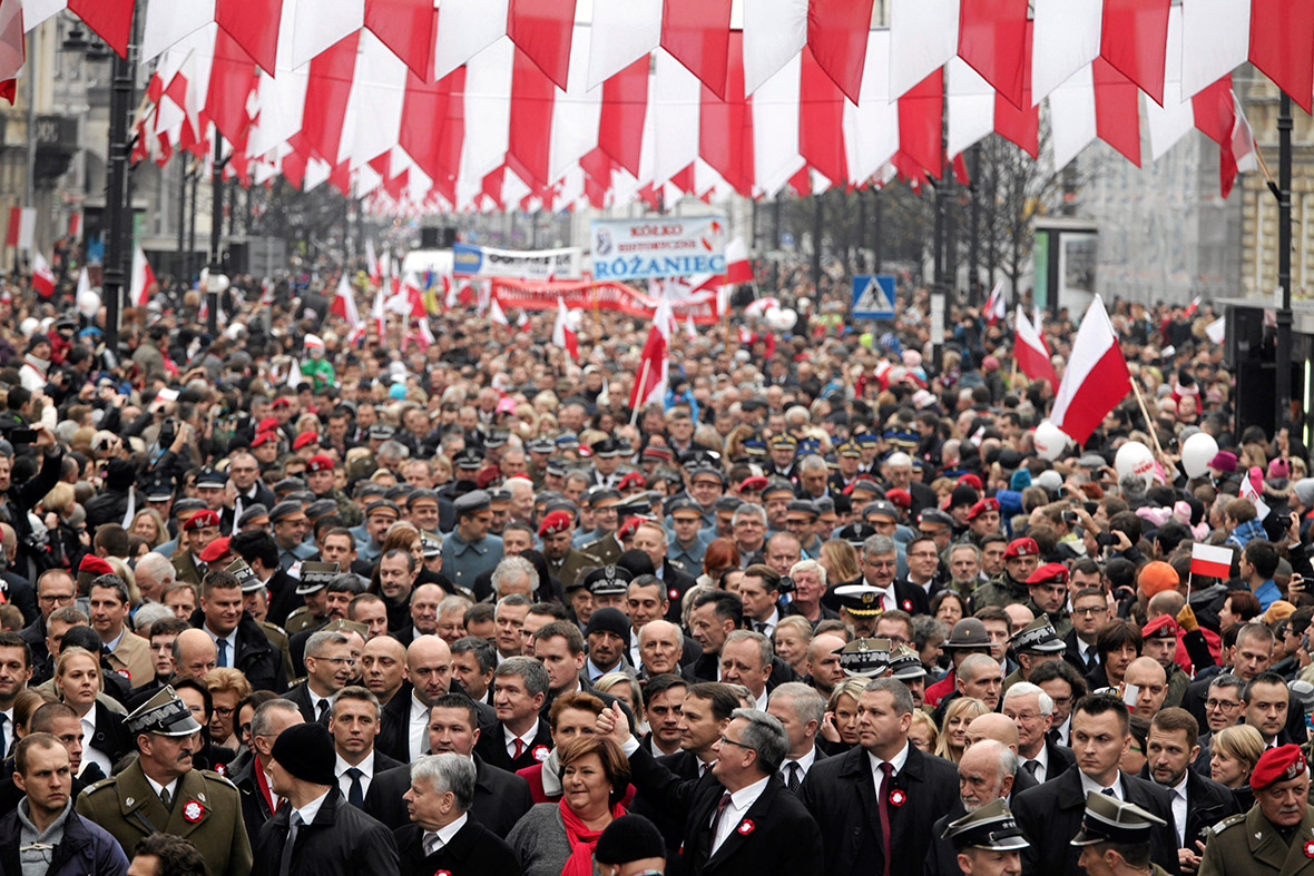 Thousands join Poland’s far-right Independence Day march