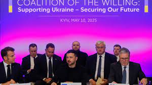 Four European leaders urge Russia to accept a one-month ceasefire