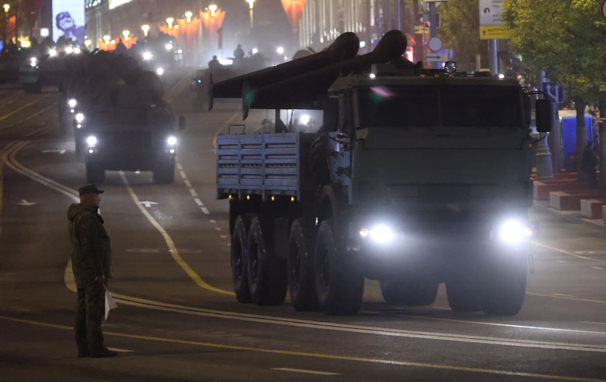 Russian official is injured as drone strikes gov’t headquarters on Victory Day
